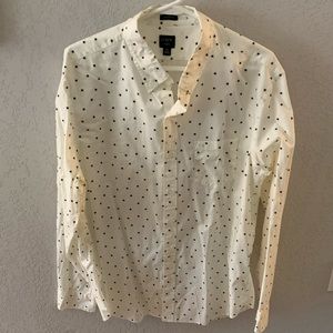 J crew long sleeve dress shirt